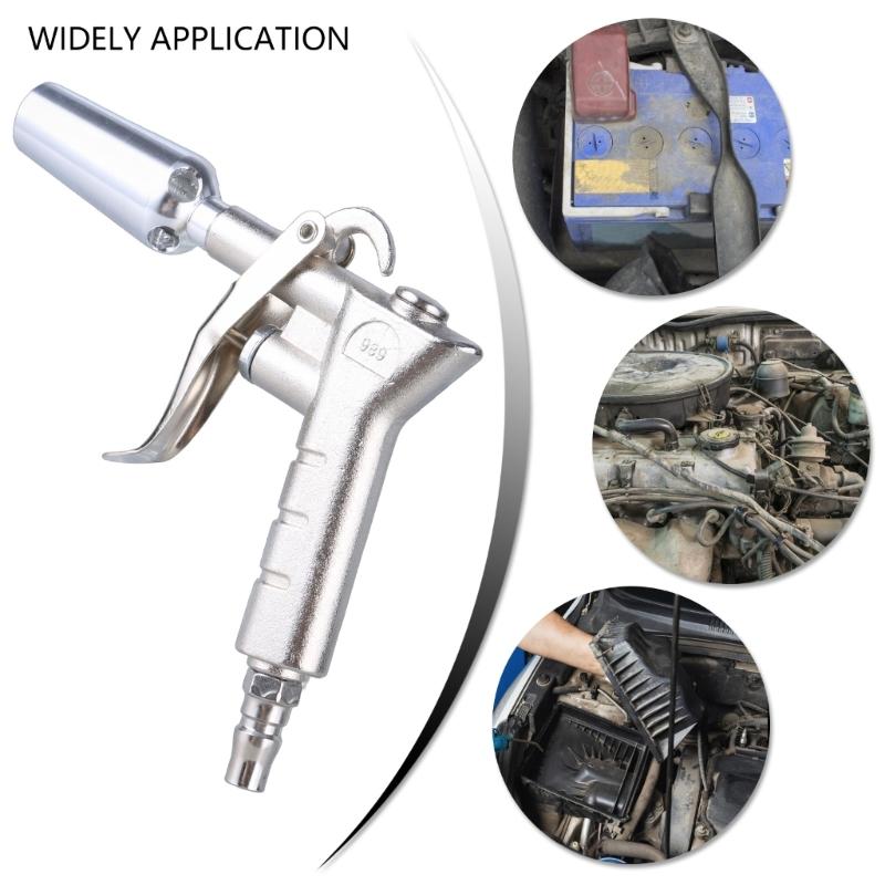 Прецизионные пистолеты для продувки воздухом с регулируемым соплом и 1/4 разъемами Алюминиевые и медные конструкции