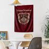 Bayern Munich Custom Your Name Wall Decor Tapestry Art For Pet Memorial Birthdaywedding Party Backdrop Family Gift