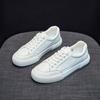 Модная женская повседневная вулканизированная обувь, белая натуральная кожа, спортивная ходьба, бег, летние женские кроссовки на плоской подошве на платформе