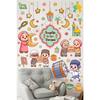 Children's Ramadan Joy Glass Wall Door Sticker Set