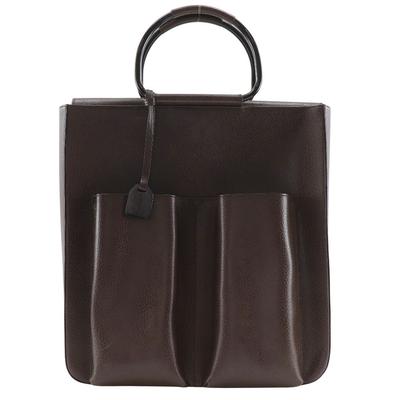 Старая сумка Gucci 002.1118.0462 Коричневая кожаная унисекс Б/у