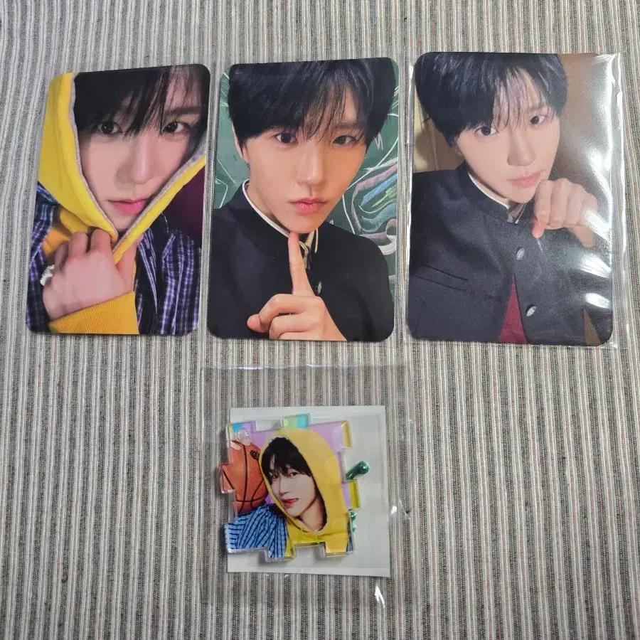 NCTWISH YOIDON, BOYMEETSGIRL, Moomo Shop special gift Jaehee Daeyoung Puzzle+photocard Set of 3 (Mumo Shop POB photocard include)