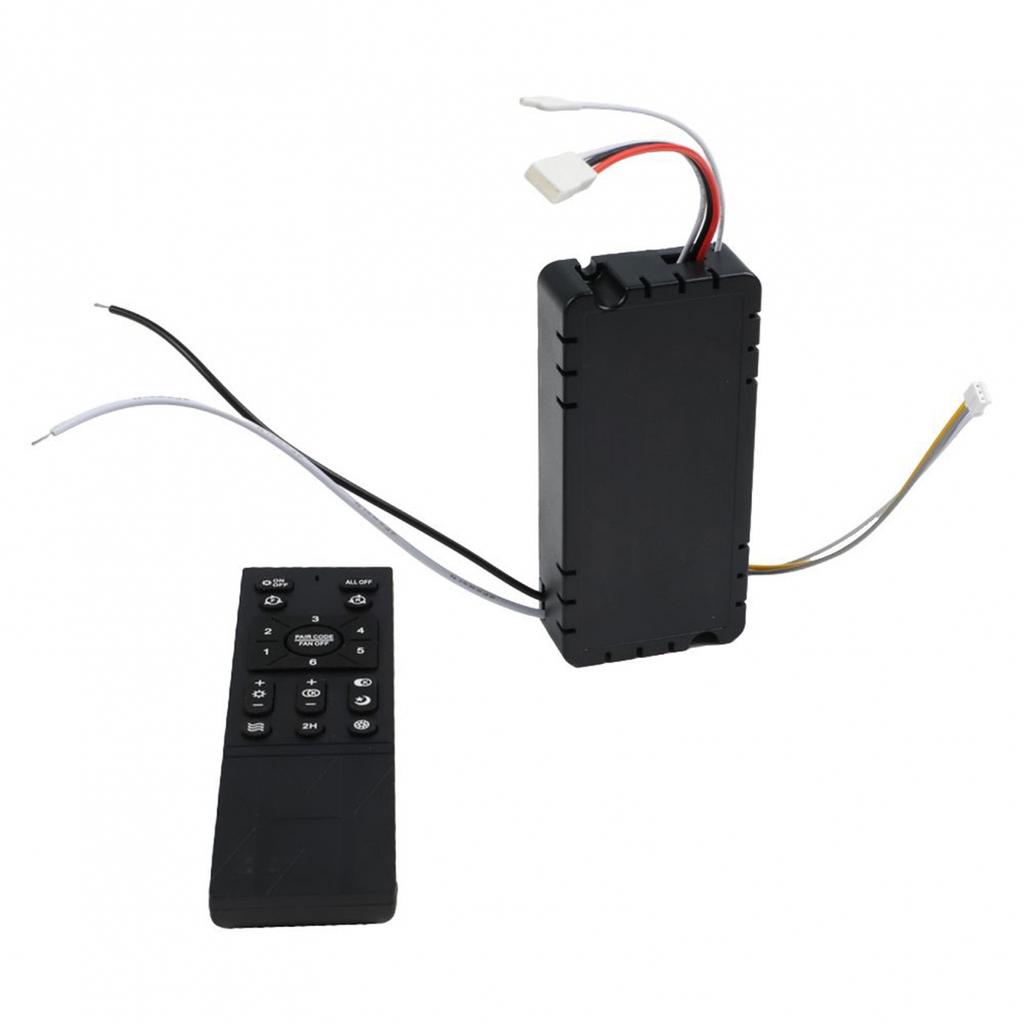 1 шт. Новый потолочный вентилятор с подсветкой, пульт дистанционного управления, диммируемый контроллер, драйвер, аксессуары