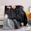 Faye Peraya pattern Flannel Blanket, High quality Comfortable for All Seasons, Home Decor, Warmth and Comfort, Perfect for Gifts.