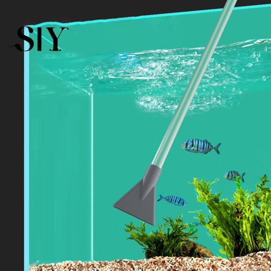 Hot Tub Vacuum Cleaner Swimming Pool with 2 Nozzle Adapters Clear Siphon Hose Adjustable Valve Detachable Fish Tank Water Change Spa Cordless Manual