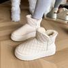 New Women's Snow Boots Winter Warm Plush Boots Women's Winter Casual Shoes Women's Ankle Fashion Boots Platform Shoes