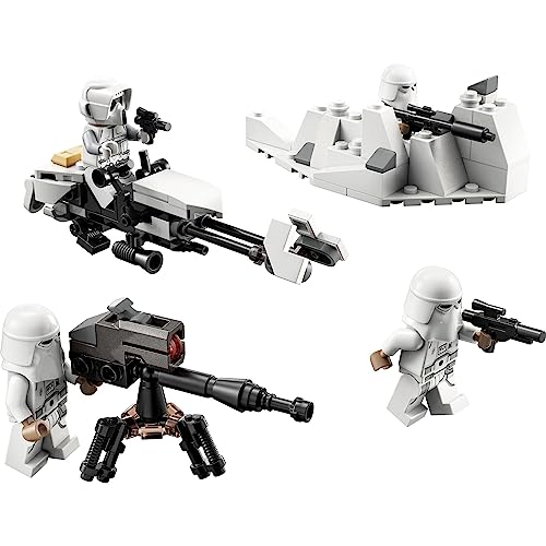 LEGO Star Wars Боевой набор Снежного штурмовика™ 75320, подарок из игрушечных кубиков для мальчиков от 6 лет и старше.