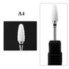 1Pc Ceramic Tungsten Nail Drill Bits File For Electric Manicure Machine Tool