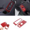 Red Carbon Fiber Interior Window Lift Switch Button Sticker For Subaru BRZ 22+
