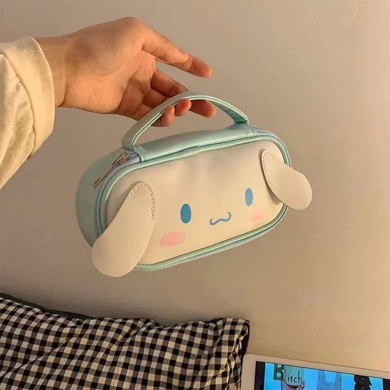 Пенал Cinnamoroll Kuromi Сумочка Пенал Чехол для мелких предметов Пишущие инструменты Канцелярские товары Искусственная кожа Косметичка Подарок к поступлению в школу Девочка