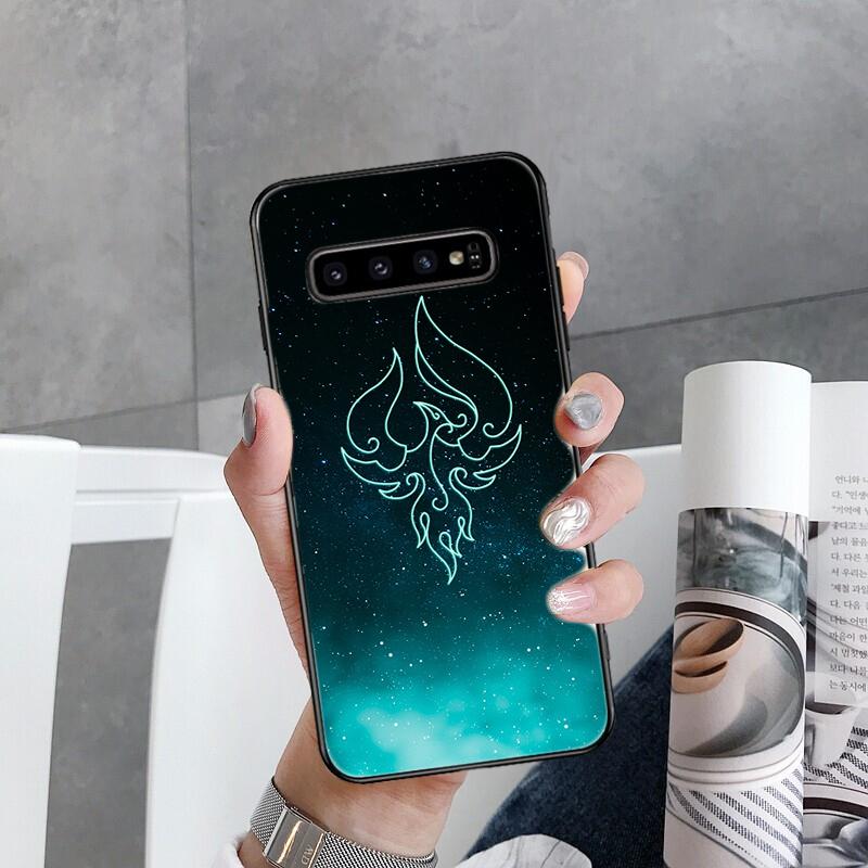 Чехол для телефона с созвездиями Genshin Impact для Samsung Galaxy S22 S20 Ultra S20 S22 Plus S21 S10 S9 S8 Plus S10E S20 FE