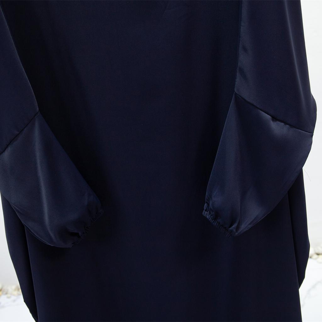 Женское традиционное арабское платье с рукавами «летучая мышь» Абая, мусульманское свободное платье макси длины, женское джилбабс