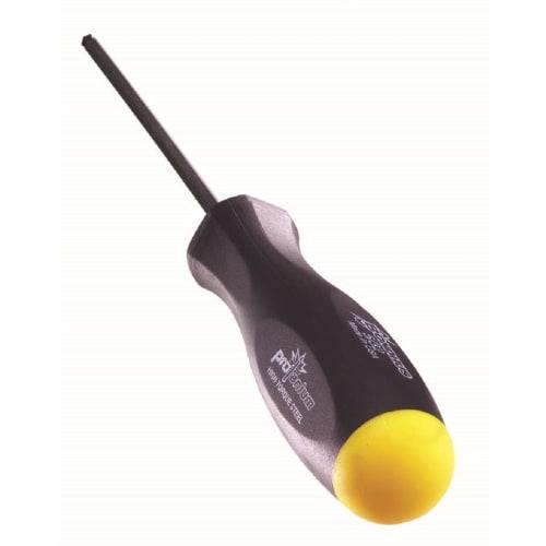 Made In USA, BONDHUS 5/64 Inch Hex Ball Point Driver, Overall Length: 121mm, Shaft Length: 67mm, Grip Diameter: 11mm, Black Oxide Finish, BS5/64 No. 1