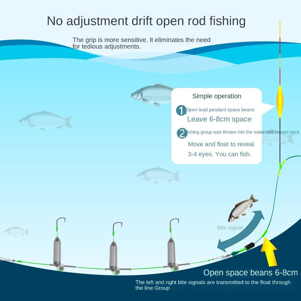 1 шт. безбородый карповый рыболовный крючок 3 крючка карповые оснастки рыболовная приманка горячая рыбалка волосяные оснастки крючок рыболовные снасти