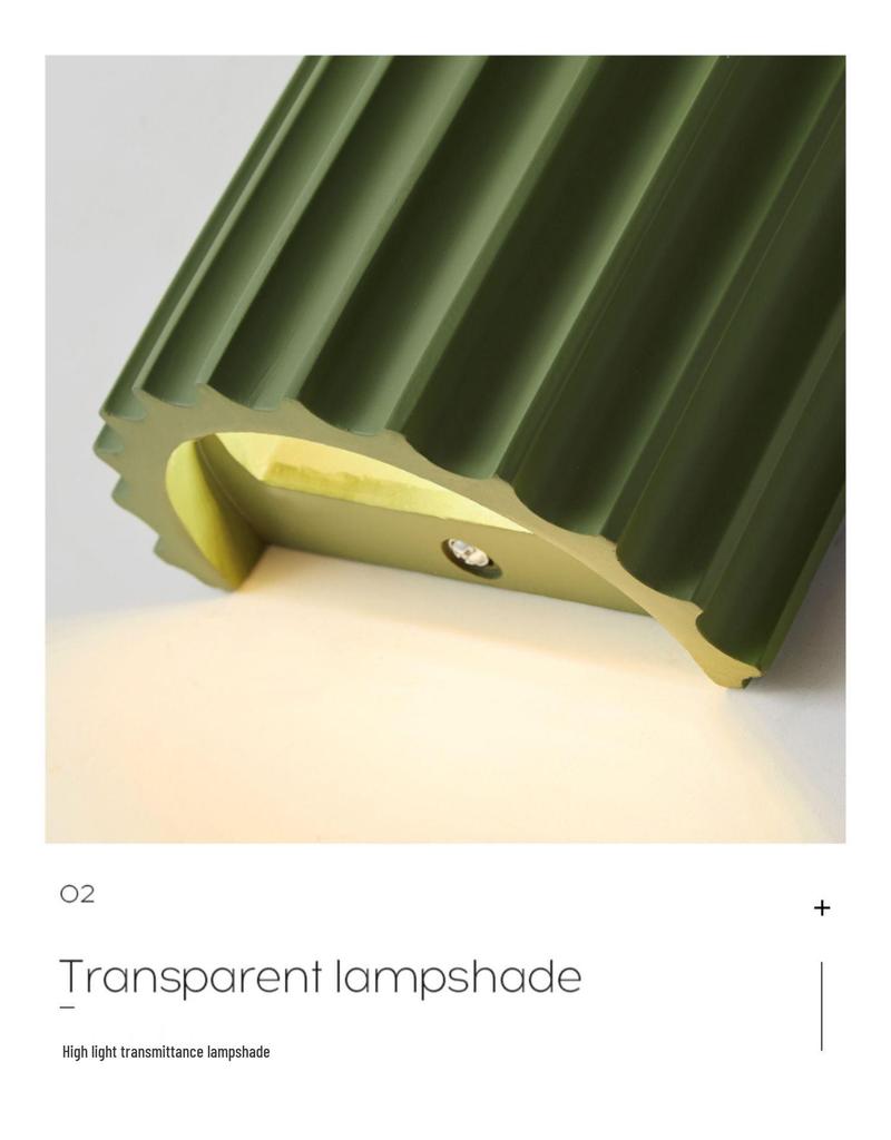 Nordic Macaron Wall Lamp for Bedroom and Living Room Aisles