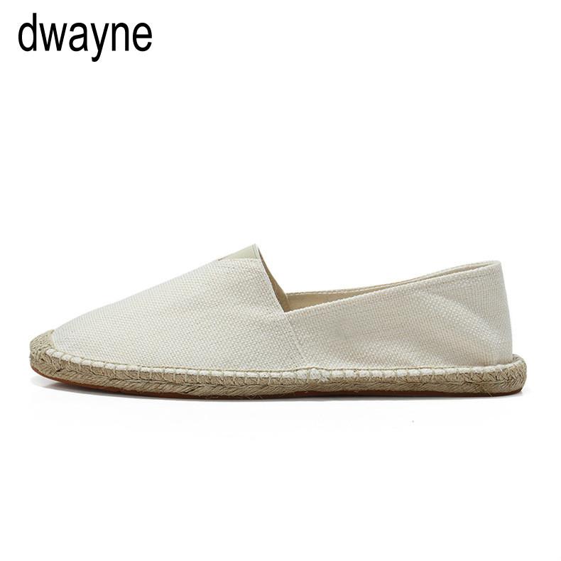 Летняя дышащая обувь, мужская парусиновая обувь, мужские туфли на плоской подошве из конопли, дешевые мокасины, мужские лоферы, обувь для вождения