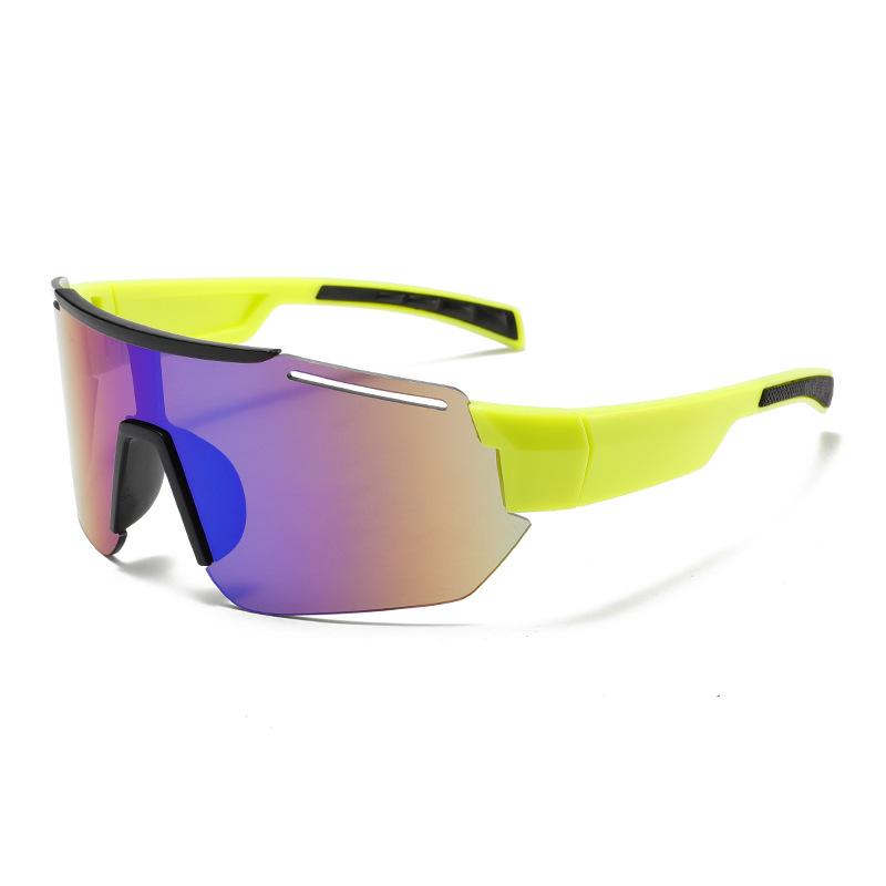 Цветные солнцезащитные очки унисекс велосипедные очки солнцезащитные очки для спорта на открытом воздухе, большая оправа ветрозащитные солнцезащитные очки