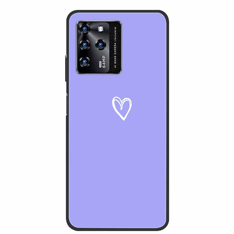 Чехол для ZTE Blade V30 Роскошный силиконовый ТПУ Мягкий чехол для телефона для ZTE Blade V30 Vita 9030 8030 Ударопрочный с узором в виде сердца Coque