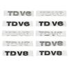Car 3D ABS TDV6 TDV8 Trunk Fender Logo Badge Emblem Decals Sticker For Land Rover Range Rover Sport HSE Discovery Accessories Kdtn8