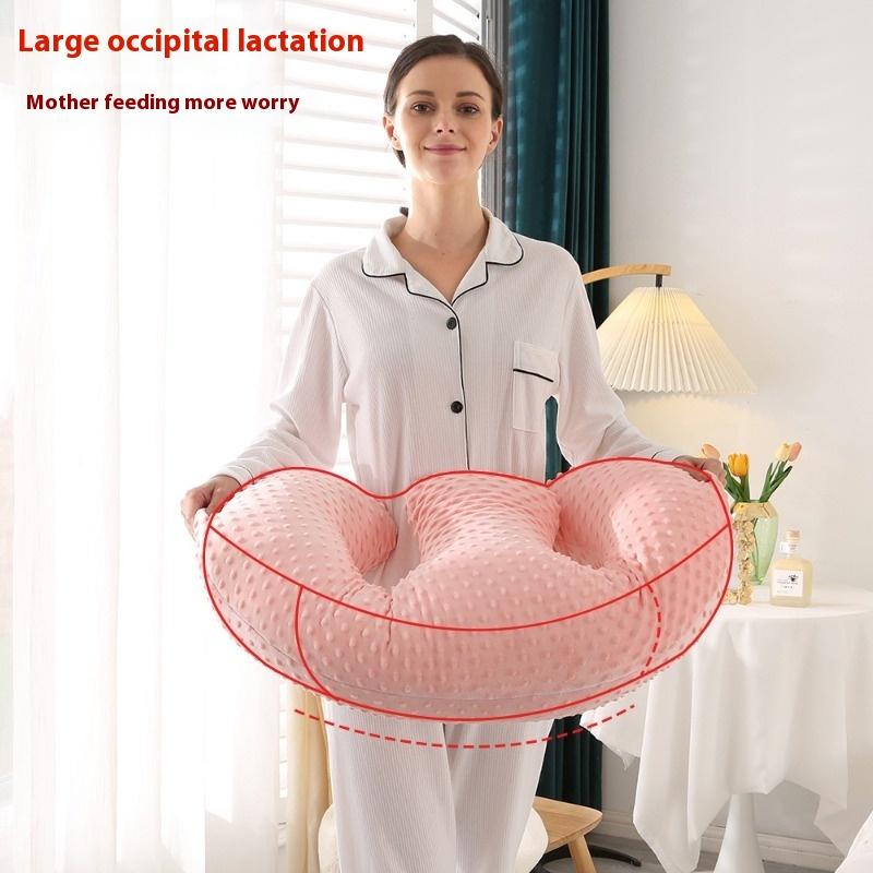 Подушка для кормления ребенка Bean Velvet Съемная моющаяся антинаклонная многофункциональная подушка для кормления беременных женщин