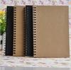 Retro Kraft Paper Blank Notepad - Plain Color Doodle Sketch Diary