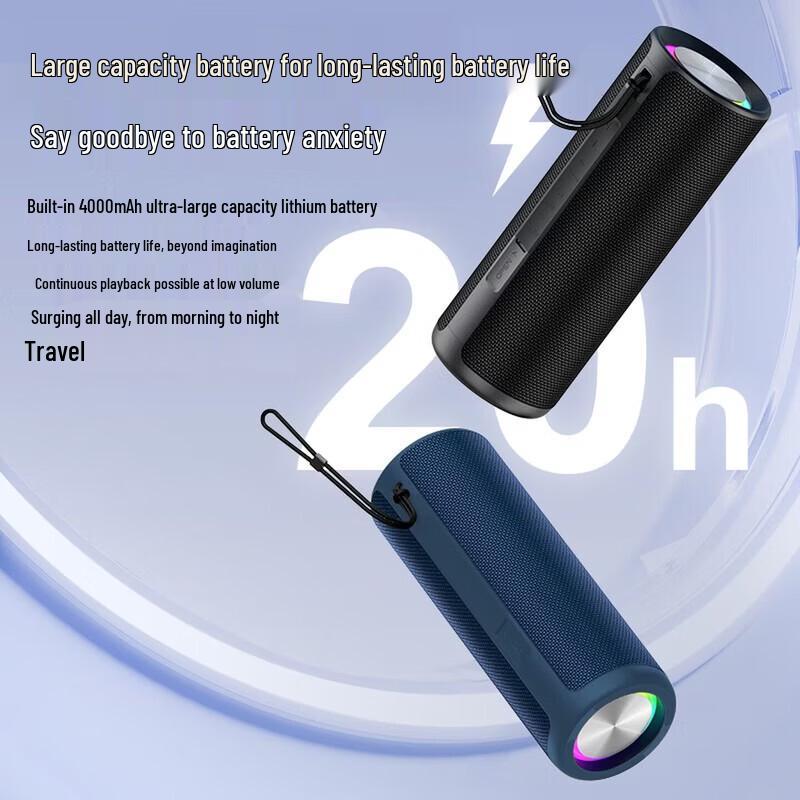 Портативная Bluetooth-колонка Soyea SD-18, штекер CN (адаптер в комплекте)