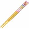 Komori Resin Healing Good PreCure Bamboo Safety Chopsticks, 16.5cm, Pink