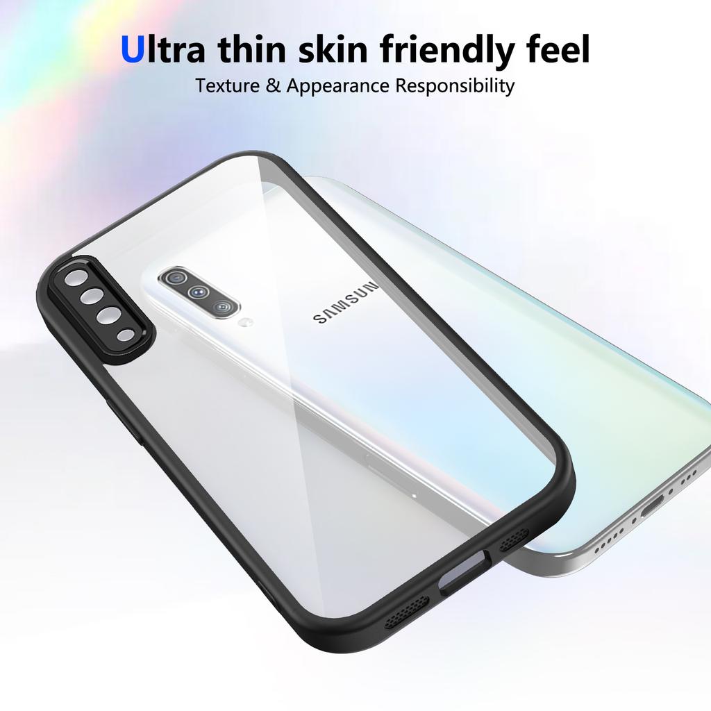 Чехол для Samsung Galaxy A50 Чехол для телефона Galaxy A50S Чехол-бампер Galaxy A30S A50 Силиконовый бампер с воздушной подушкой Прозрачная матовая задняя крышка Жесткий