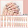 European And American French Long Ballet Nail Wearing Nail 24 Pieces Nail Patch False Nail Finished Nail Pieces