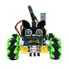 Keyestudio Mecanum 4WD Робот-машина для Arduino Набор робота-машины Умный DIY-проект для взрослых STEM Набор для программирования Легкая сборка