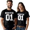 Personalised Mens Womens Bestie Best Friends Day T-Shirt Matching BFF Shirt #BFD