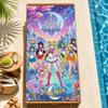 anime cartoon cute S-SailorS M-Moon FK Towel Pool soft Beach Towels Trip swim bath Towel Gym Spa home room Decor Holiday Gift