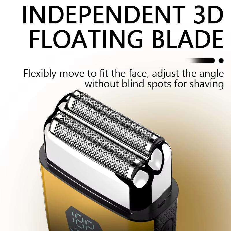 Kemei Original Electric Shaver Rechargeable Powerful Floating Razor Balds Head Shaving Machine for Men KM-T123