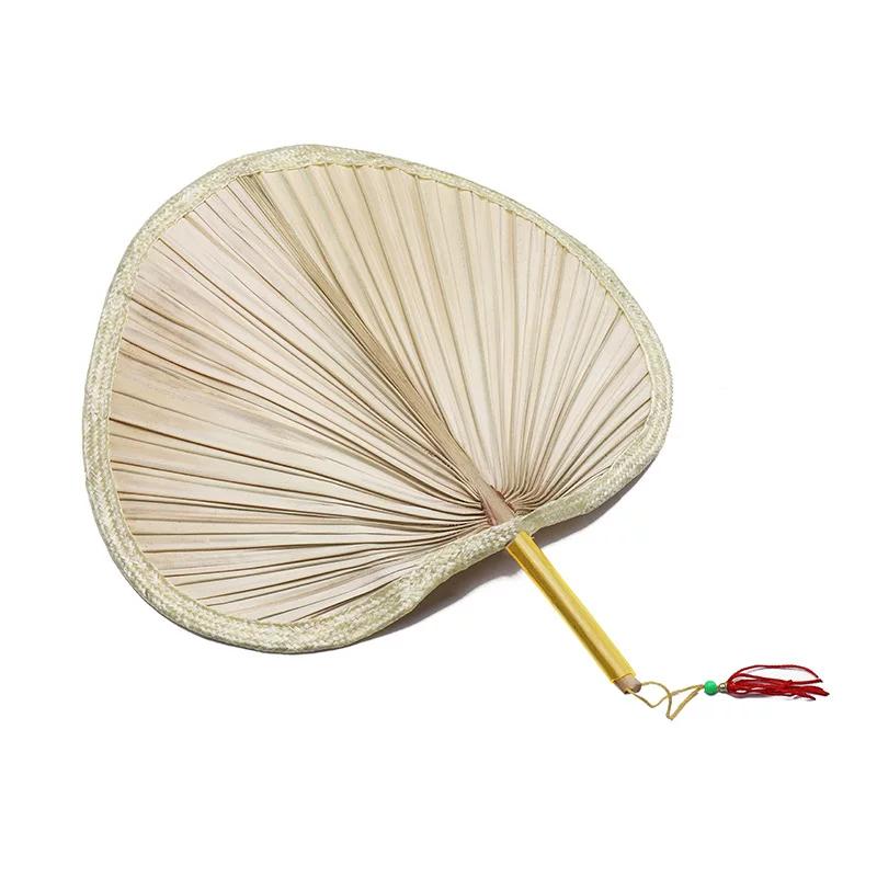 Handmade Traditional Palm Leaf Fan, Large Palm Leaf Fan, Banana Leaf Fan, Dance and Painting Fan, Fan