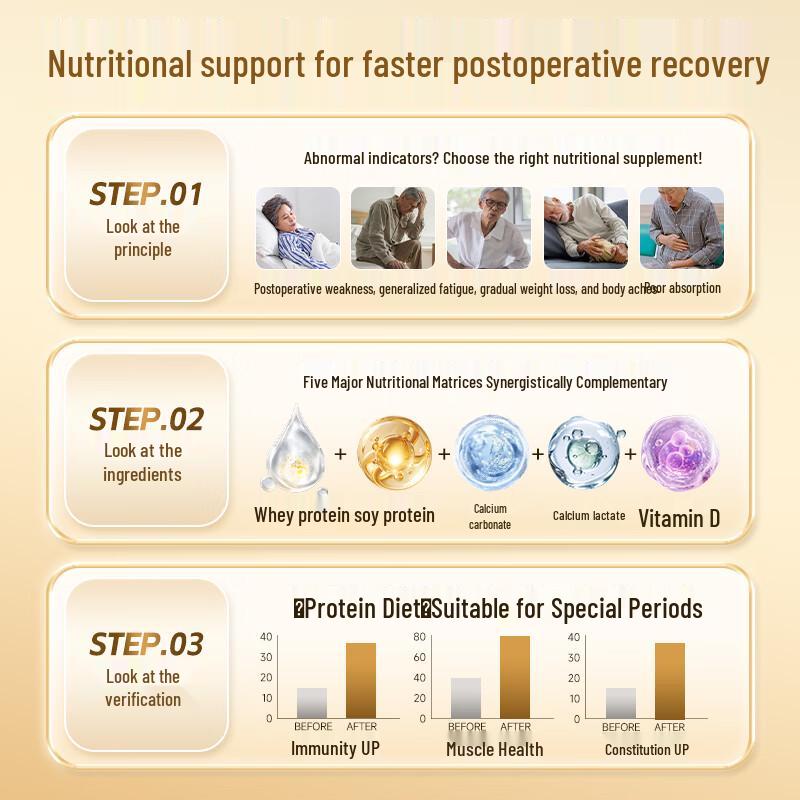 EDR Senior Protein Powder for Immunity and Bone Health