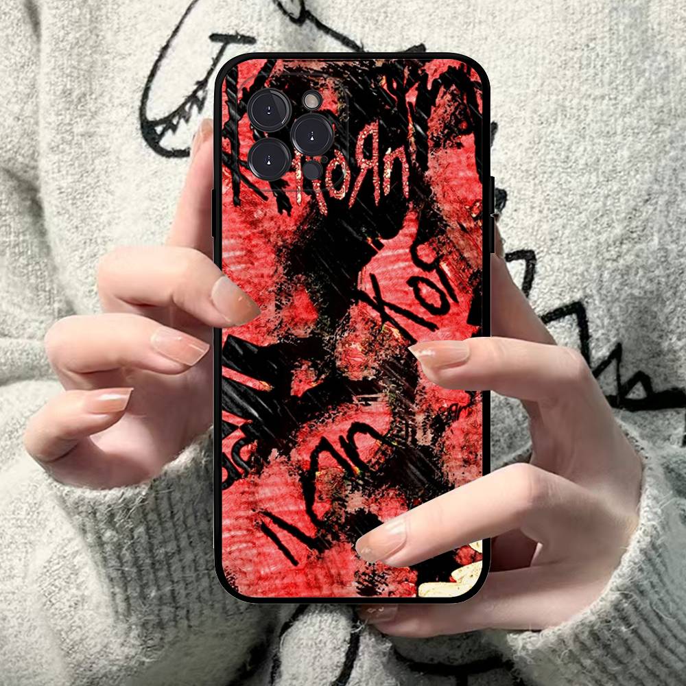 Rock Band K-Korn Phone Case For iPhone 16 15 14 13 12 Mini 11 Pro XS Max X XR SE 6 7 8 Plus Soft Silicone Cover