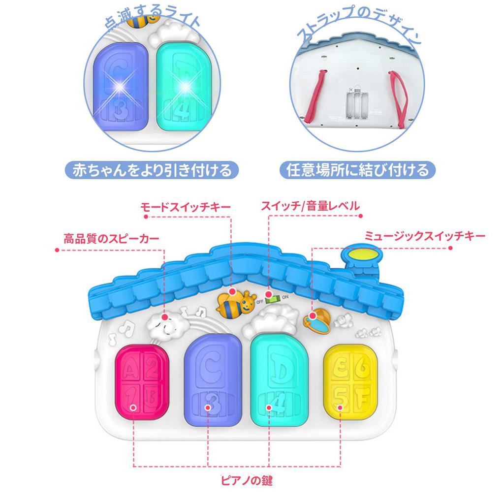 WYSWYG детский игровой коврик для гимнастики детский коврик детская игрушка пианино сенсорная стимуляция подарок для ребенка в помещении