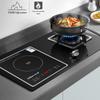 Built-In Single Induction Cooktop: High-Power, 33*28, Gas & Electric Compatible for Apartments