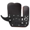 Archery Finger Guard Adjustable Finger Guard Black Protective Gear for Bow and Arrow Competition L