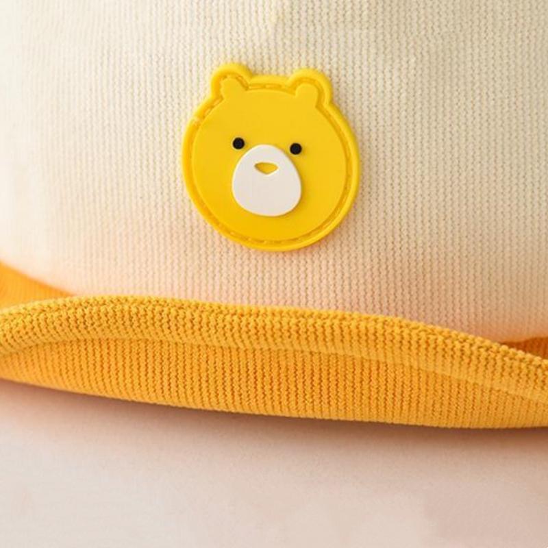 Детские шапки, бейсболка с ушками в виде медведя из мультфильма, милая шляпа от солнца в виде животного для мальчиков и девочек, повседневная детская кепка с козырьком