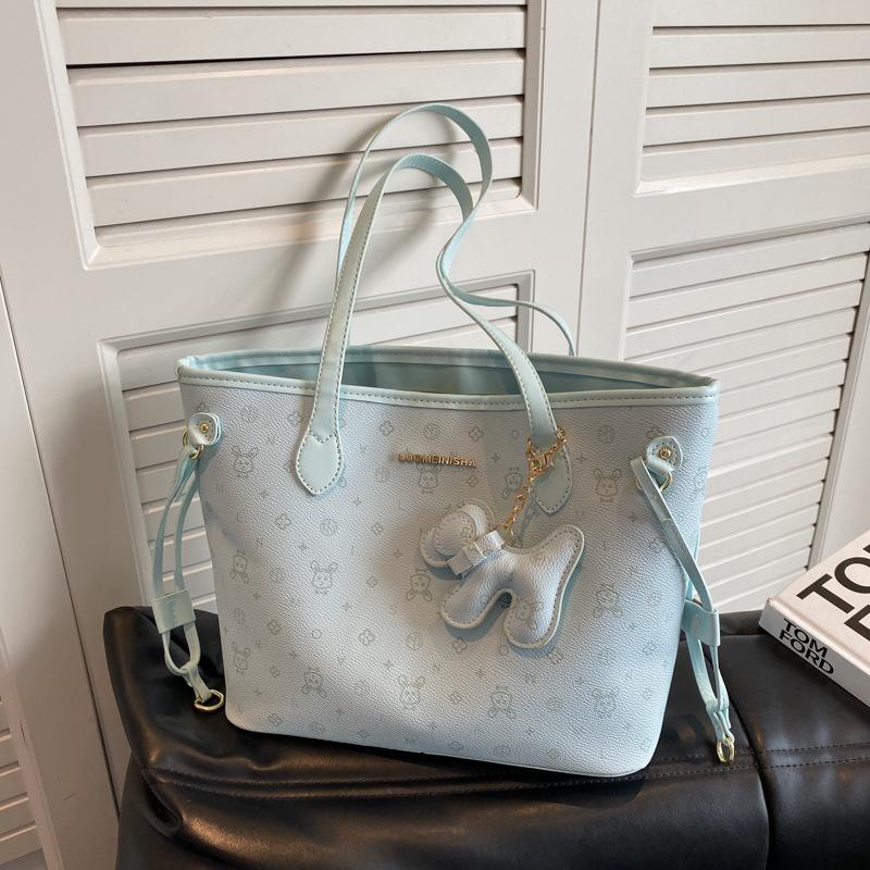 Женские сумки большой вместимости, весенние и летние универсальные новые модные сумки через плечо, сейчас популярны сумки-тоут для поездок на работу