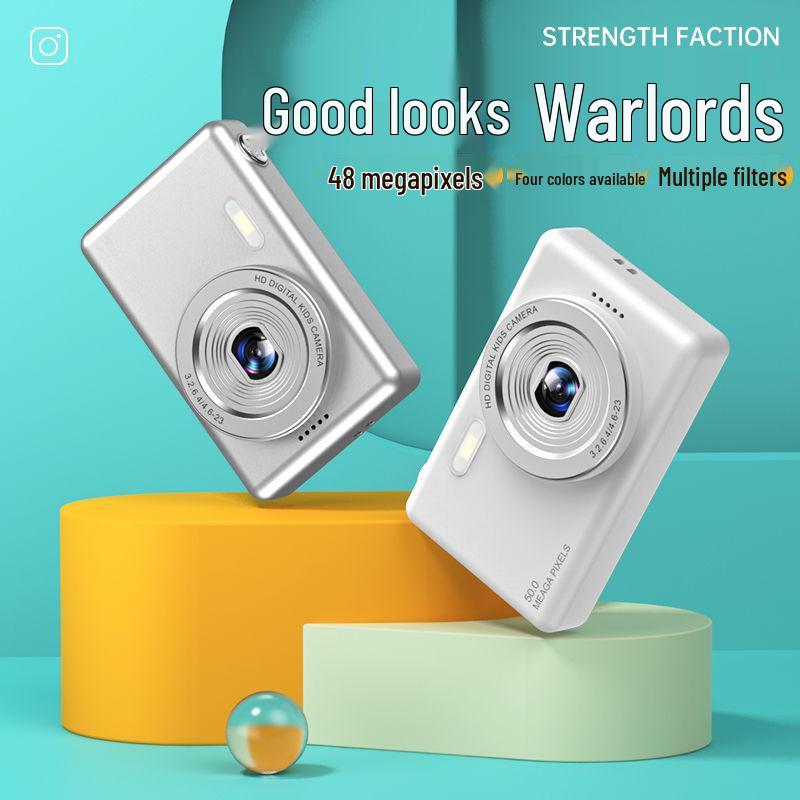 Цифровая CCD-камера для студентов - Высокое разрешение, Ретро, Компактная для путешествий и использования в кампусе