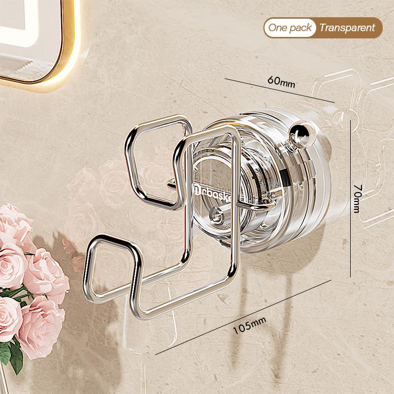 Крючок для ванной комнаты с прочной присоской, настенный, неперфорированный, для хранения в ванной, для домашнего хозяйства