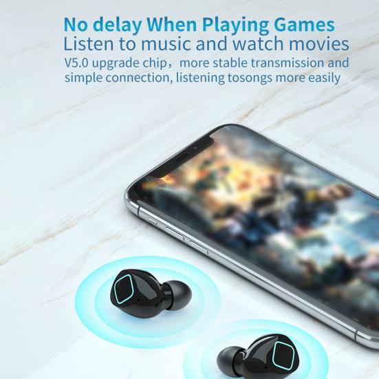 Легкие наушники M6, аккумулятор большой емкости, простая подвижная катушка