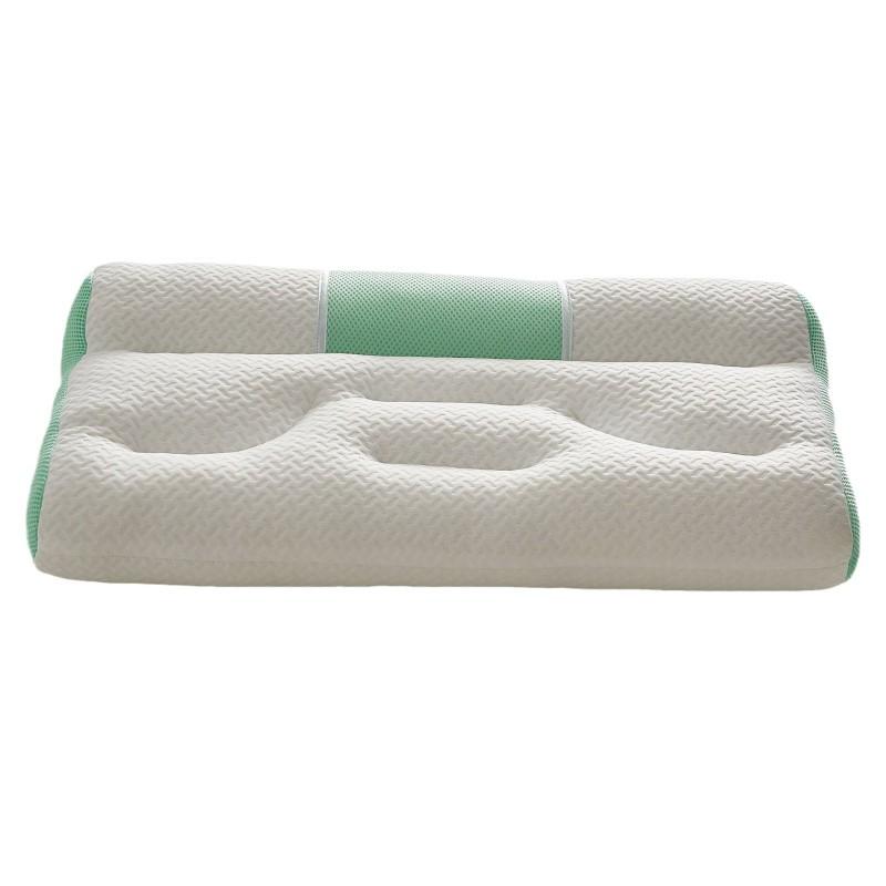 Ergonomic Cervical Support Pillow Adults Students Kids Home Dorm Use Washable Breathable Memory Foam Alternative