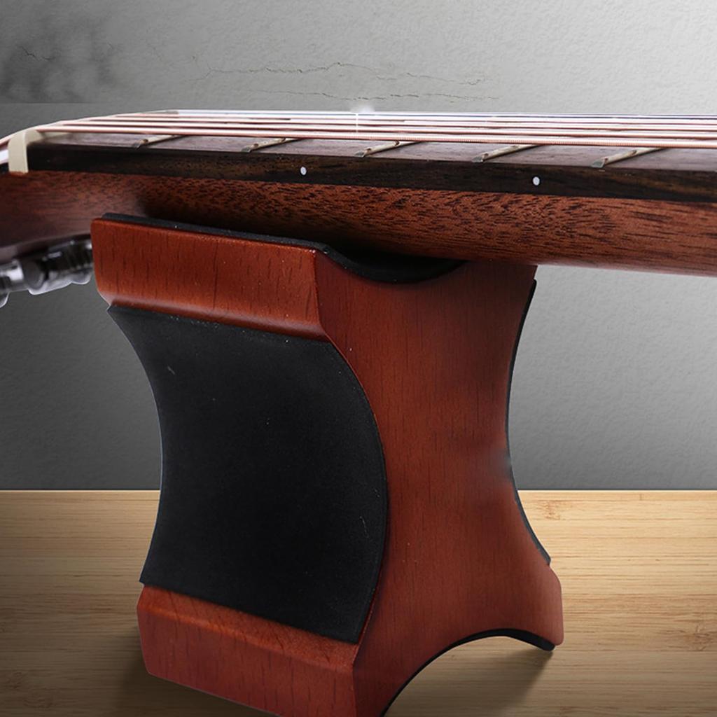Подушка для грифа гитары LOYELEY деревянная для использования Luthier 2 упрощает замену струн и различные виды обслуживания Инструменты, высоты,