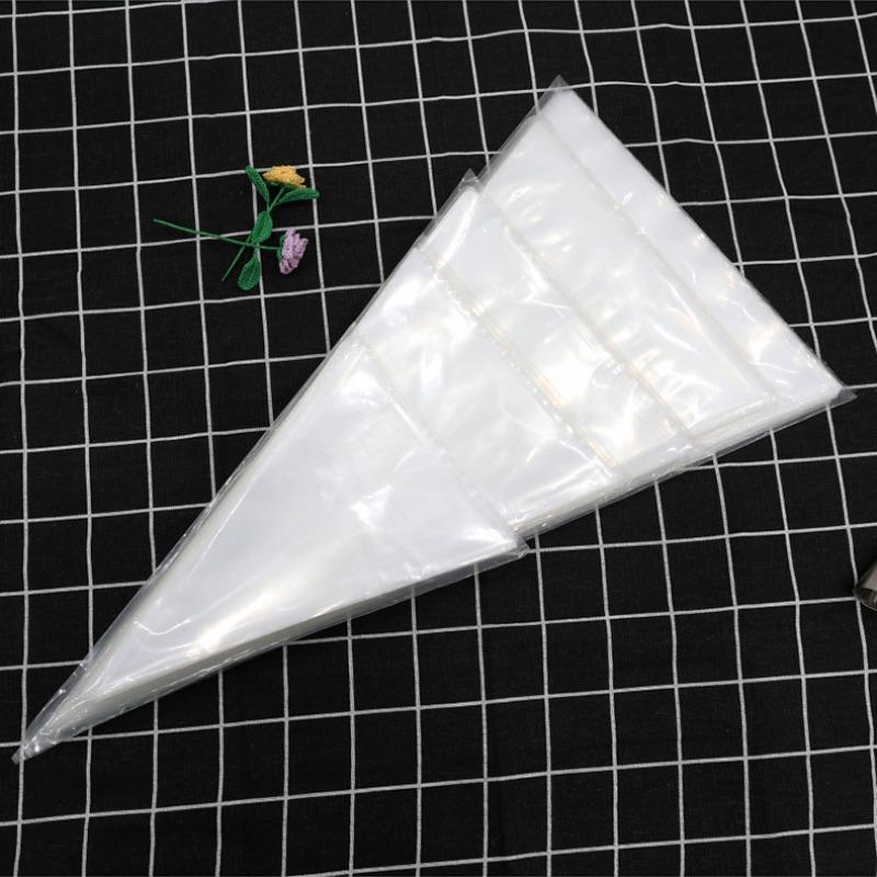 Набор из 100 шт. Одноразовый кондитерский мешок Упаковка для выпечки Кондитерское оборудование Аксессуары для выпечки Формы для выпечки Масляный торт Инструменты для шелковых цветов