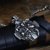 Новый воин викингов из нержавеющей стали Odin Riding Crow Hammer ожерелье для мужчин и женщин ювелирные изделия в подарок