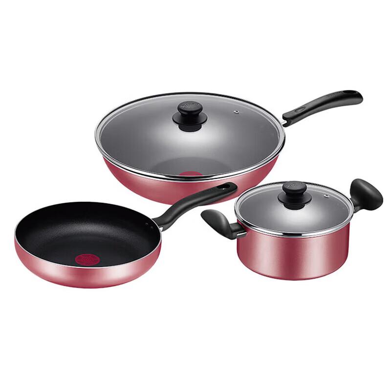 Supor Hot Red Spot Non-stick Cookware Set