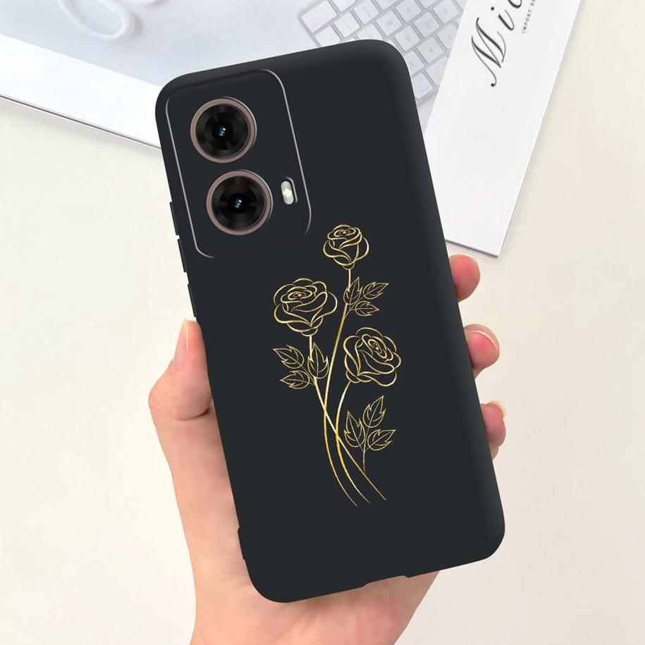 Для Motorola Moto G85 5G Чехол Милые Девочки-Астронавты Мягкий Силиконовый ТПУ Чехол для Телефона Для Moto G85 2024 Funda G 85 MotoG85 Матовый Чехол